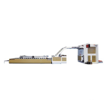 Easy operation box making machine semi-auto flute laminator